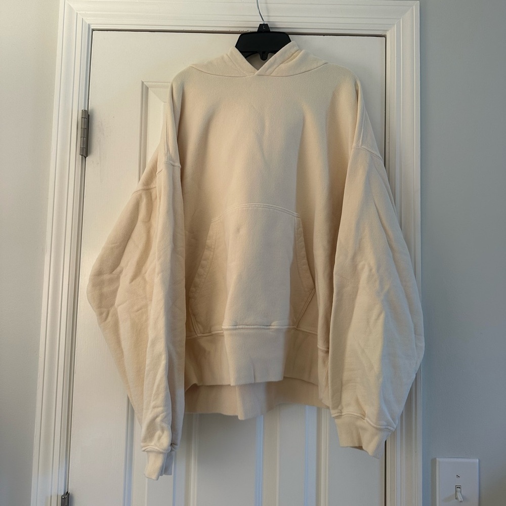 Daily Drills Sand/Cream Hoodie and Sweat shorts Set